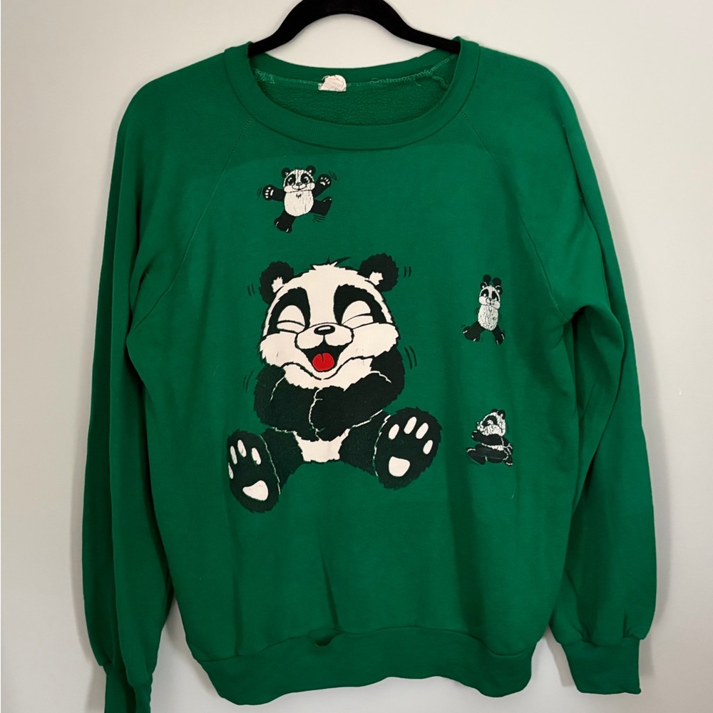 Vintage Crewneck Panda Sweatshirt